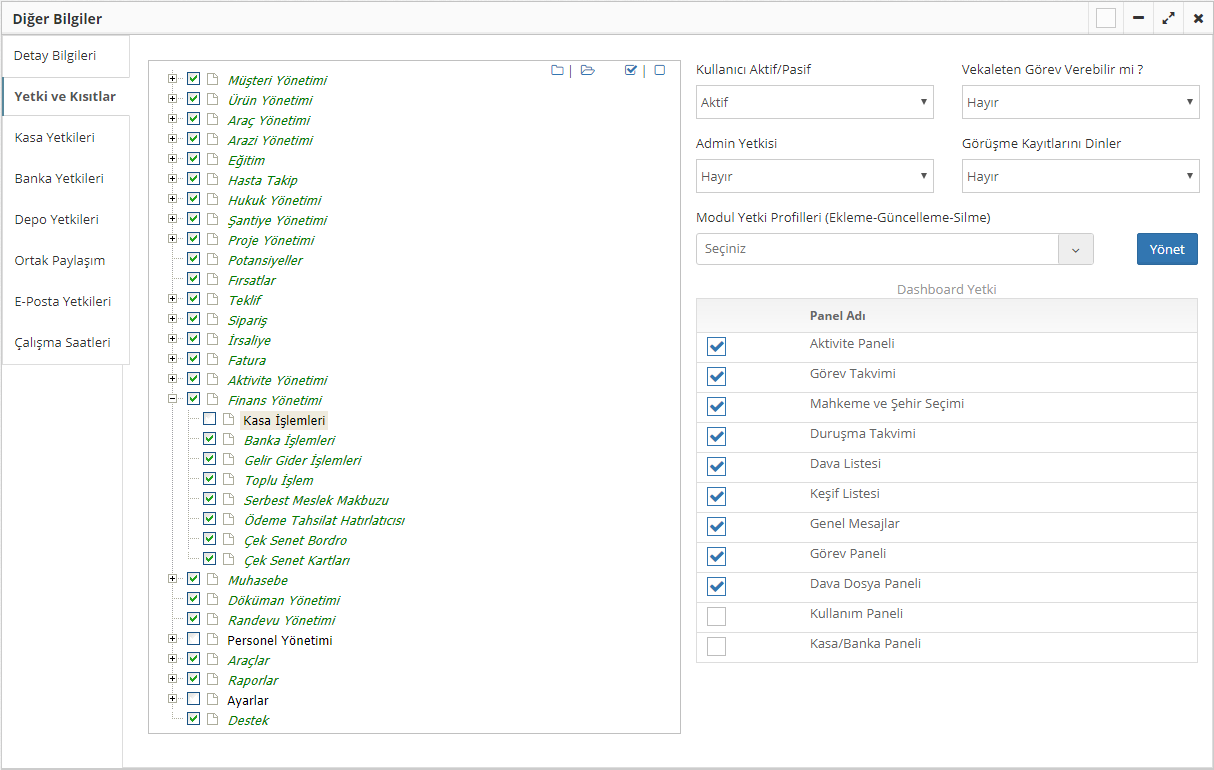 yeni kullanıcı ekleme 2